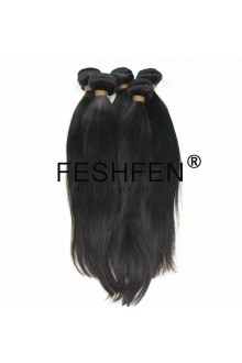 FESHFEN100%原生發(fā)真人發(fā)絲自然色發(fā)簾假發(fā)優(yōu)質(zhì)少女發(fā)順發(fā)可燙染