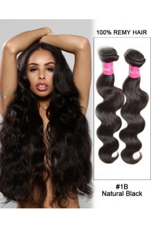 20” Body Wave Brazilian Remy Hair Weave Weft Human Hair Extensions